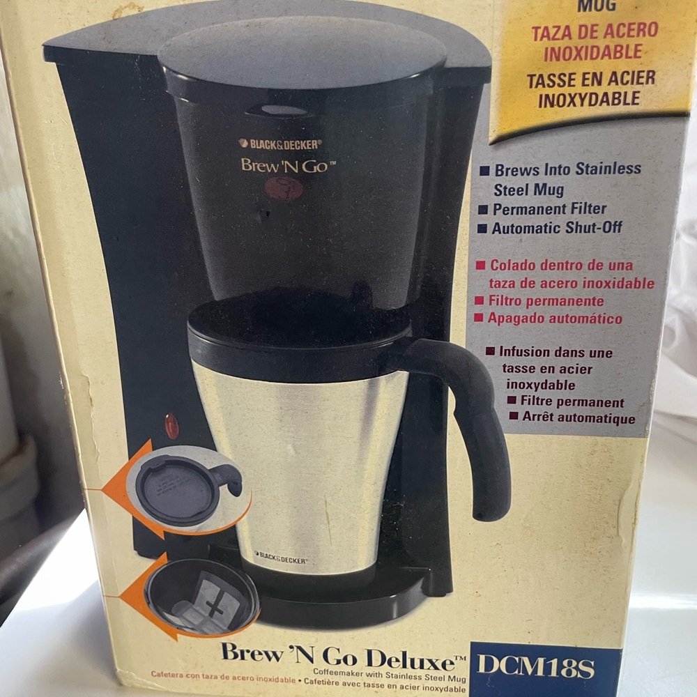New In box single coffee maker